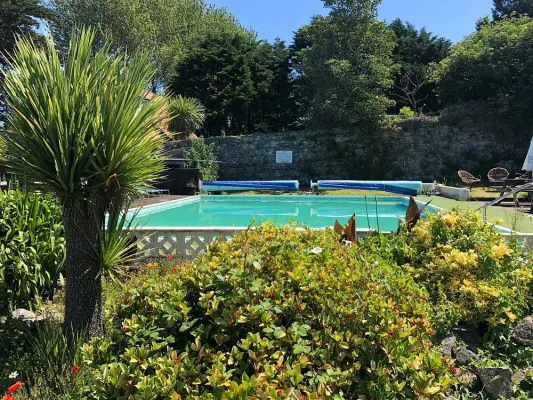 Pool and garden